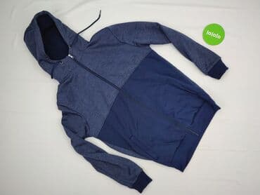 odzież wierzchnia plus size: ALPHAR ONE, Bluza z kapturem dla mężczyzn, M — 2