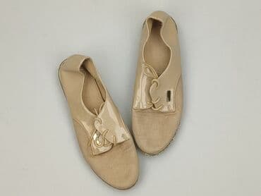 kozaki beżowe ccc: Półbuty damskie, 38 — 1