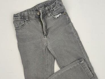 spodnie cargo kobieta: Spodnie jeansowe, Destination, 9 lat, 128/134, stan - Idealny — 1