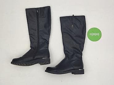 deichmann botki lakierowane: Kozaki damskie, rozmiar 38 — 2