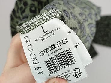 spodnica leopard: Leopard, Spodnie materiałowe damskie, rozmiar L — 4