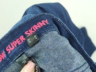 jeansy plus size wysoki stan: RAINBOW, Jeansy damskie, M — 4