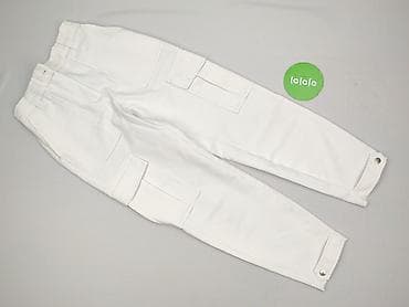 Ubrania damskie: Bershka, Spodnie cargo damskie, rozmiar 2XS — 2