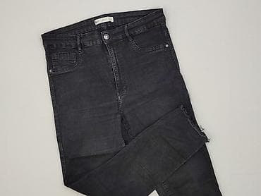 czarne jeansy pull: Jeansy damskie, rozmiar XL — 1