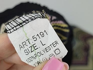 spodnie identic: Moda Italia, Spodnie materiałowe damskie, rozmiar L — 6