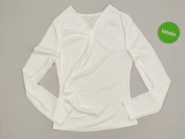 biala bluzka z dlugim rekawem: Bluzka damska, rozmiar M — 2