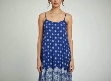 rozkloszowane sukienki midi: Sukienka damska, rozmiar M — 5