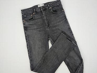 second hand zara: Jeansy damskie, rozmiar M — 1