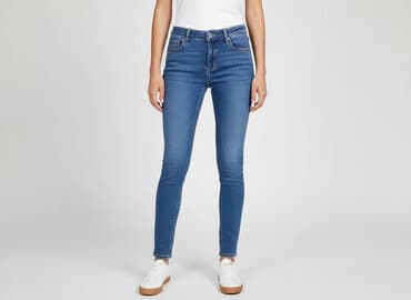 legginsy push up bershka: PULL&BEAR, Jeansy damskie, rozmiar 2XS — 7