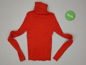 zara koszulka z prązkowanej dzianiny: Zara, Golf damski, S — 5