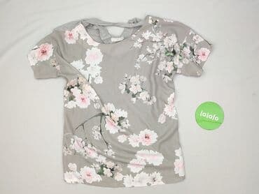 bluzki z krótkim rękawem plus size: T-shirt damski, rozmiar S — 3