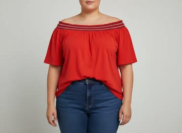 bluzki bramkarska: Bluzka damska, rozmiar 4XL — 6