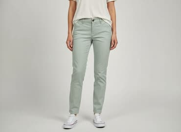 chinosy damskie granatowe: Top Secret, Spodnie materiałowe damskie, rozmiar XS — 7