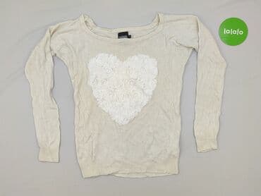 sweter w chmurki reserved: Reserved, Sweter damski, rozmiar S — 3