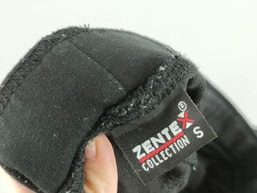 spódnico spodnie czarne: Zentex, Spodnie materiałowe damskie, rozmiar S — 4