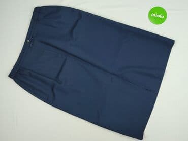 niebieska spódnice plisowane: Spódnica damska, XL — 3