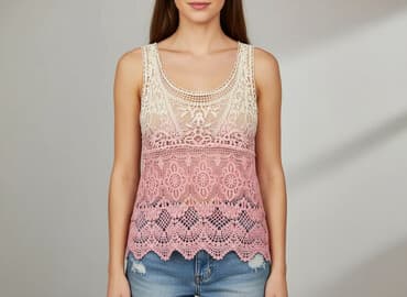 koszulka na ramiączkach jedwabna: T-shirt damski, rozmiar XS — 7