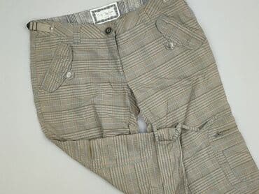 paski do sukienek ozdobne: Spodnie 3/4 damskie, M — 1