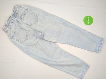 dżinsy z wysokim stanem czarne: Jeansy damskie, S — 3