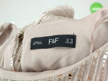 złota bluzka cekinowa: F&F, Bluzka damska, rozmiar L — 4