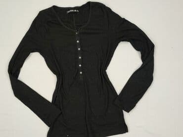 bluza czarna bershka: Bershka, Bluzka damska, rozmiar XS — 1