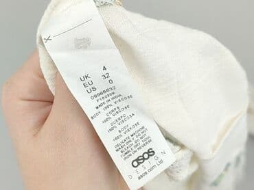 sukienka z bufiastymi rękawami asos: ASOS Design, Bluzka damska, rozmiar 2XS — 4