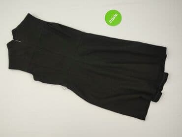 reserved czarna sukienka z bufiastymi rękawami: Sukienka damska, rozmiar S — 3