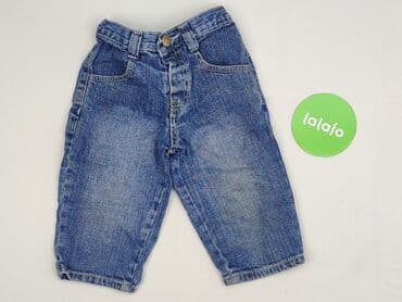 spodnie jeansowe bez kieszeni z tyłu: Spodnie jeansowe, 12-18 miesięcy, stan - Bardzo dobry — 2