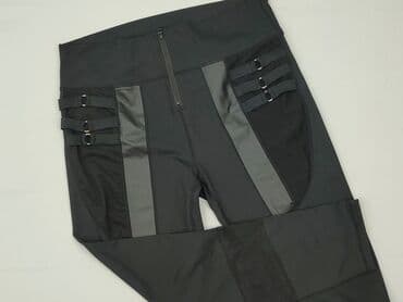 spódnice plisowane tiulowe czarne: Chic Me, Legginsy Eleganckie damskie, rozmiar XL — 1