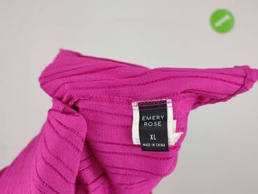 koszula satynowa rozowa: Emery Rose, Koszula damska, rozmiar XL — 4