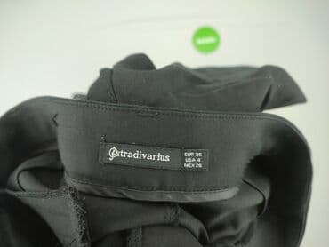 stradivarius kurtki skórzane damskie: Stradivarius, Spodnie materiałowe damskie, rozmiar S — 4