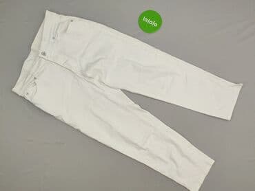 joggery bawełniane damskie: Material trousers for women, size M (EU 38) — 2