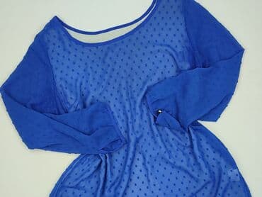 niebieska satynowe bluzki: Bluzka damska, rozmiar S — 1