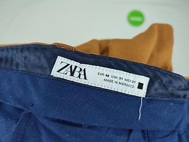 buty bpc: Zara, Spodnie materiałowe damskie, rozmiar L — 4