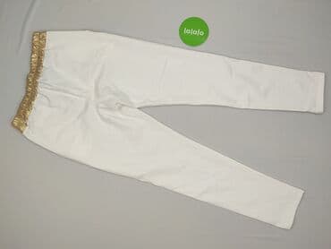 klapki miu miu z futerkiem: Spodnie materiałowe damskie, S — 3