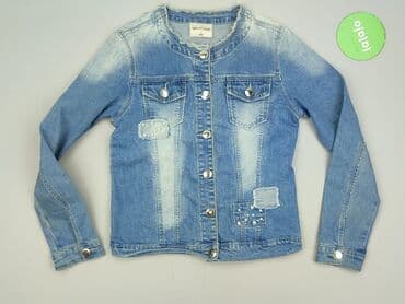 sukienki z żakietem: Dziecięca kurtka jeansowa, 14 lat, 158-164 cm, stan - Bardzo dobry — 2