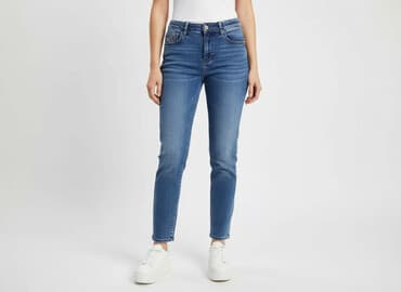 ja lubię dżinsy szpilki długie rzęsy ulub: Fashion Jeans, Jeansy damskie, rozmiar M — 1