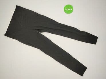 legginsy bawełniane z wysokim stanem: H&M, Leggings Elegant for women, size M — 3