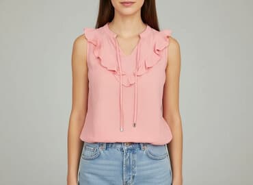 bluzka do różowych spodni: Bluzka damska, rozmiar M — 7