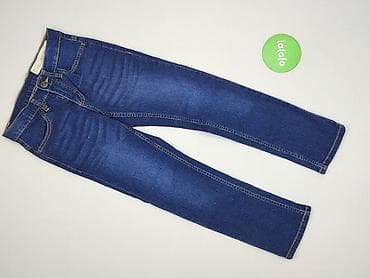 spodnice w grochy: Spodnie jeansowe, Pepperts!, 9 lat, 128/134, stan - Idealny — 2