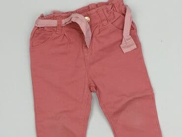 ażurowa sukienka h: Denim pants, So cute, 9-12 months, condition - Good — 1