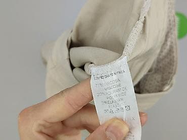sweatpants brown: Chino, Spodnie materiałowe damskie, rozmiar S — 4