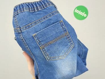pajacyk niemowlęcy lidl: Denim pants, Ergee, 12-18 months, condition - Good — 6