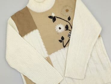 sweter w paski h: Women`s sweater, size 5XL (EU 50) — 1