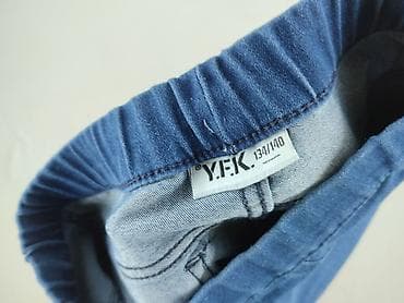 czapka ysl: Spodnie jeansowe, Y.F.K., 10 lat, 134/140, stan - Idealny — 4