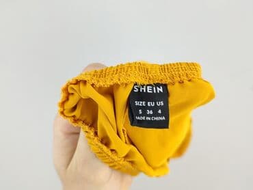 shein zolta sukienka: Shein, Top damski, rozmiar S — 4