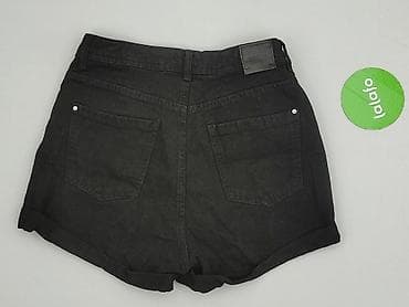 regular fit jeans: Bershka, Szorty damskie, rozmiar S — 3