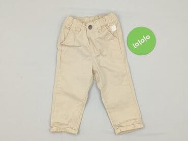 krótkie spodenki niemowlęce 74: Denim pants, Cool Club, 9-12 months, condition - Good — 2