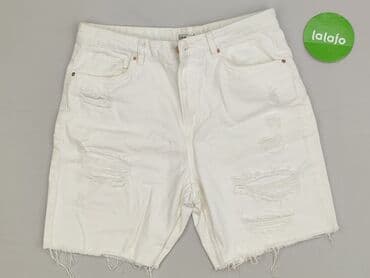 spodnie woskowane białe: Shorts for men, size L — 2