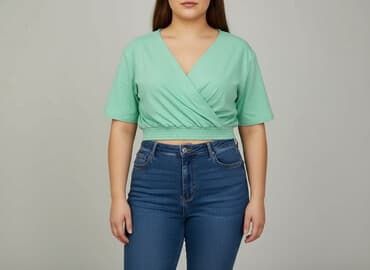 cropp bluzki z krótkim rękawem: Bluzka damska, rozmiar XL — 8